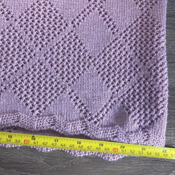 Women’s Large Rose Jaclyn Smith Knot Sweater - Picture 6 of 9